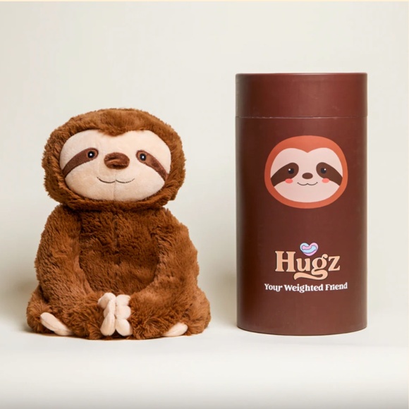 Hugz Sid the Sloth Weighted Stuffed Plush Animal - Picture 1 of 5